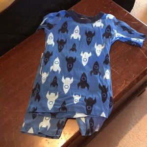 Hanna short john rocket jammies